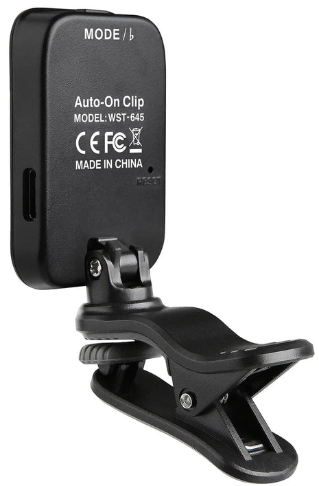 Cherub WST-645 Tilt-On Rechargeable Clip Tuner Cherub