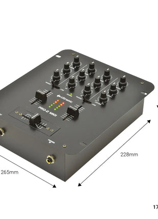 Citronic Pro-2 MKII DJ Mixer 2-Channel Citronic