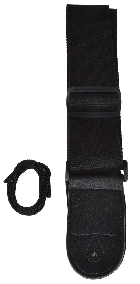 Chord Guitar Strap Coarse Weave Black Chord