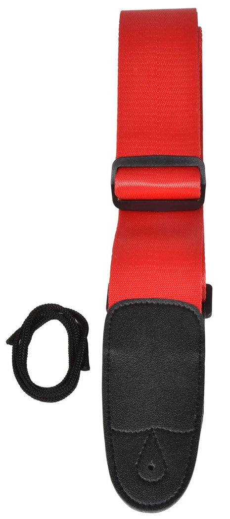 Chord Guitar Strap Webbing Red Chord