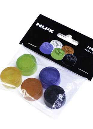 NU-X Pedal Toppers - Pack of 5 Colours NU-X