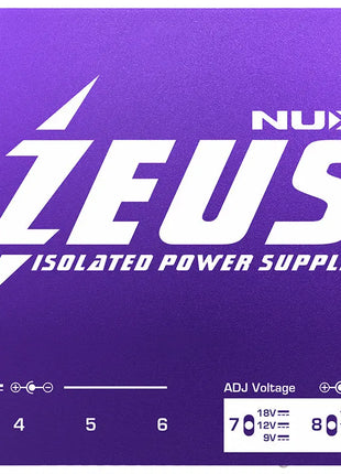 NU-X Zeus Guitar Pedal Power Supply NU-X