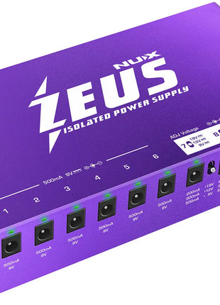 NU-X Zeus Guitar Pedal Power Supply NU-X
