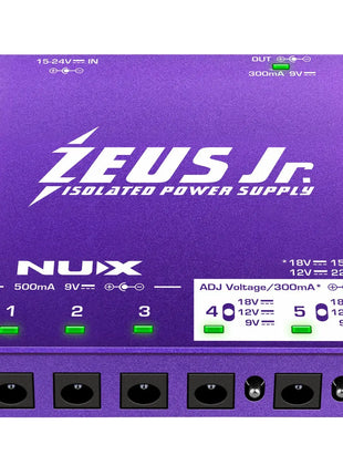 NU-X Zeus Jr. Guitar Pedal Power Supply NU-X