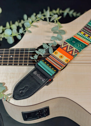 Chord Aztec Design Guitar Strap Chord