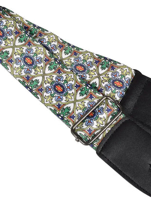 Chord Multi-colour Floral Deluxe Guitar Strap Chord