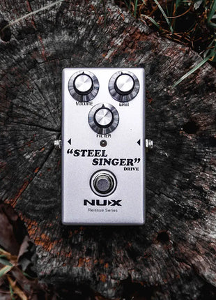 NU-X Reissue Steel Singer Drive Pedal NU-X