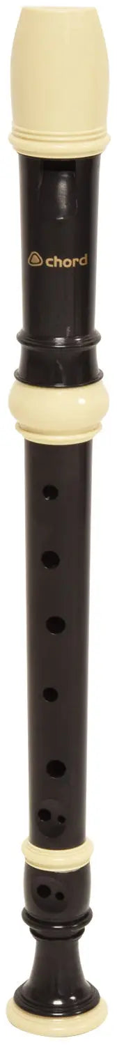 Chord Descant Baroque recorder - black & cream Chord