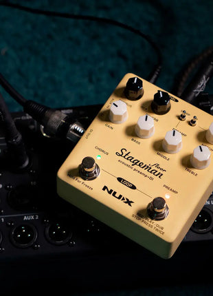 NU-X Stageman Floor Acoustic Preamp DI Pedal NU-X