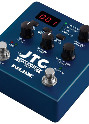 NU-X JTC Drum+Loop PRO Dual Pedal NU-X