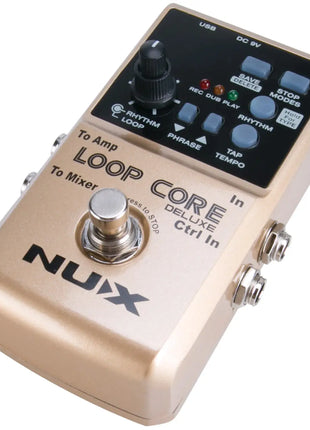 NU-X Loop Core Deluxe 24-bit Looper Pedal Bundle NU-X