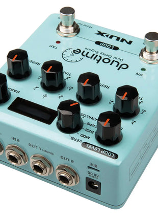 NU-X Duo Time Dual Delay Pedal NU-X