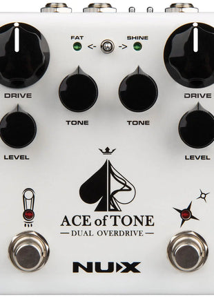 NU-X Ace of Tone Dual Overdrive Pedal NU-X