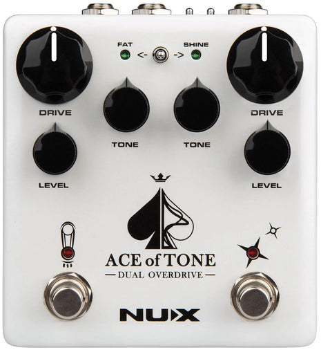 NU-X Ace of Tone Dual Overdrive Pedal NU-X