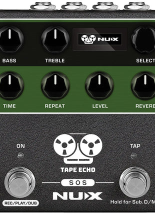 NU-X Tape Echo Effect Pedal NU-X