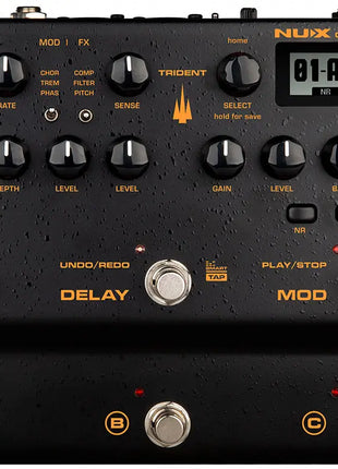 NU-X Trident Amp Simulator & Multi-FX Pedal NU-X
