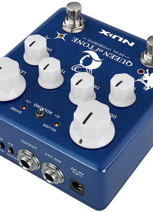 NU-X Queen of Tone Dual Overdrive Pedal NU-X