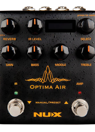NU-X Optima Air Acoustic Simulator Pedal NU-X