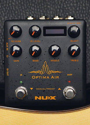 NU-X Optima Air Acoustic Simulator Pedal NU-X
