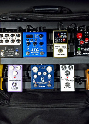 NU-X Medium Bumblebee Pedalboard + Bag + Accessories NU-X