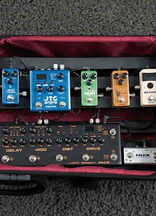 NU-X Medium Bumblebee Pedalboard + Bag + Accessories NU-X