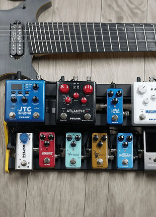 NU-X Large Bumblebee Pedalboard + Bag + Accessories NU-X