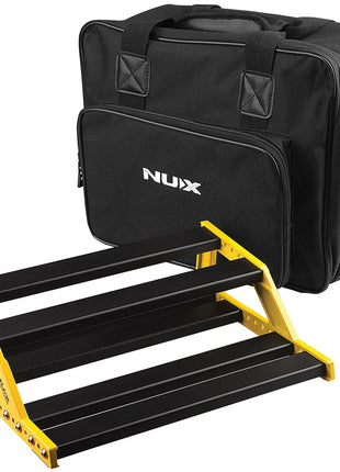 NU-X Small Bumblebee Pedlboard + Bag + Accessories NU-X