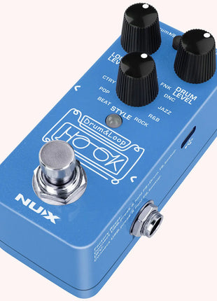 NU-X Hook Drum & Looper Pedal NU-X