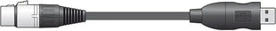 Citronic XLRF to USB converter lead Citronic