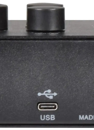 Citronic USB Audio Interface - 2 Microphone + 1 Instrument Citronic