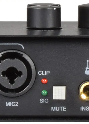 Citronic USB Audio Interface - 2 Microphone + 1 Instrument Citronic