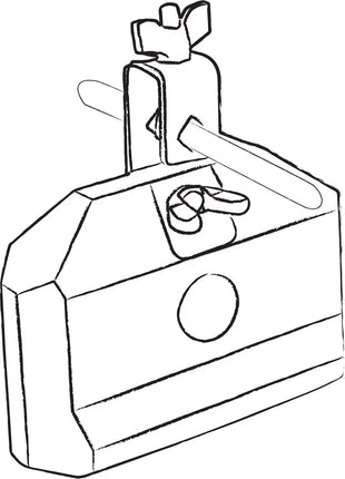 Chord Plastic Block Low (Red) Chord