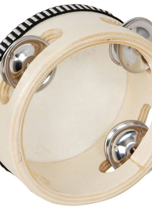 Chord Headed Tambourine 10cm (4") Chord
