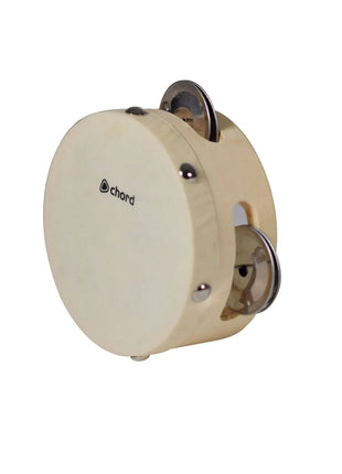Chord Headed Tambourine 10cm (4") Chord