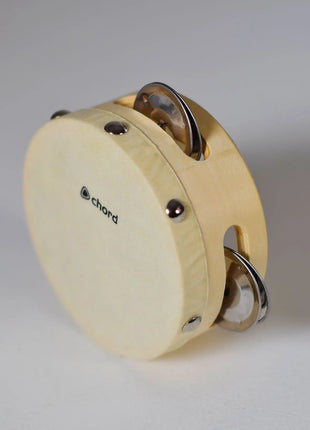 Chord Headed Tambourine 10cm (4") Chord