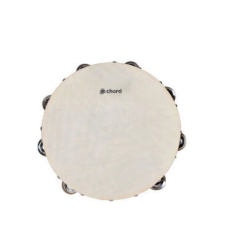 Chord Headed Tambourine 25cm (10") Chord