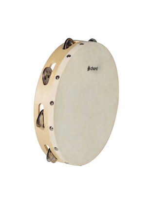 Chord Headed Tambourine 25cm (10") Chord