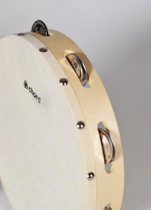 Chord Headed Tambourine 25cm (10") Chord