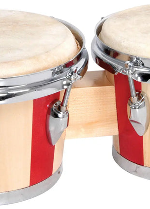 Chord Bongos 2-Tone Red inc Carry Bag Chord