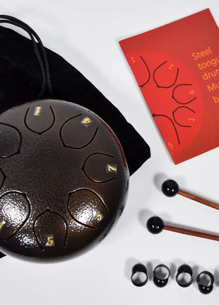 Chord Tongue Drum 6 inch 8-note - Bronze Chord