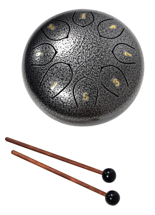 Chord Tongue Drum 6 inch 8-note - Silver Chord