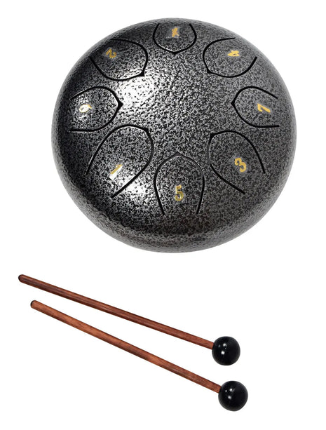 Chord Tongue Drum 6 inch 8-note - Silver Chord