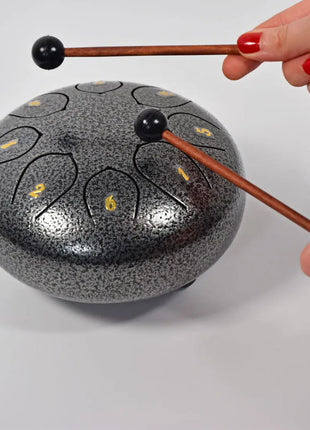 Chord Tongue Drum 6 inch 8-note - Silver Chord