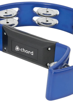Chord Tambourine - Single D blue Chord