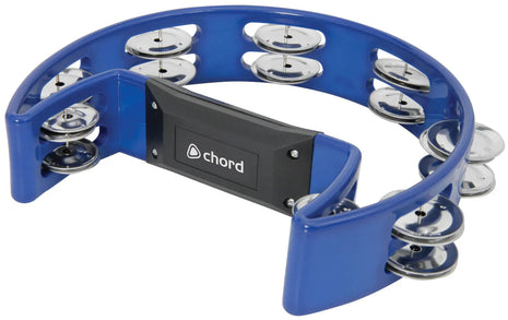 Chord Tambourine - Single D blue Chord