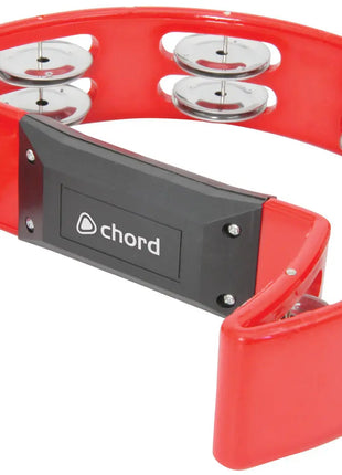 Chord Tambourine - Single D red Chord