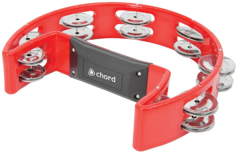 Chord Tambourine - Single D red Chord