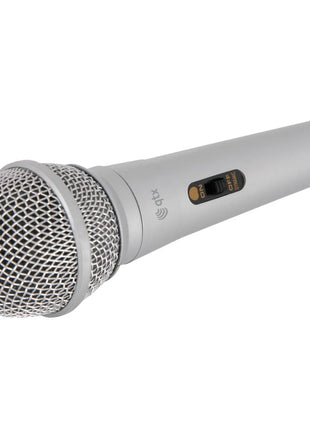 QTX DM11S dynamic microphone - silver QTX