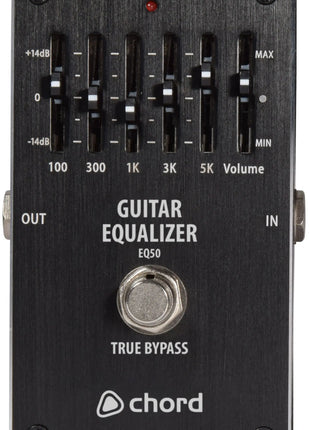 Chord EQ-50 5-band Graphic EQ Pedal Chord