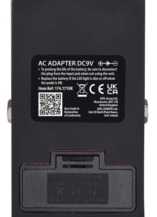 Chord EQ-50 5-band Graphic EQ Pedal Chord